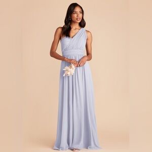 Birdy Grey Strapless Light Blue Dress